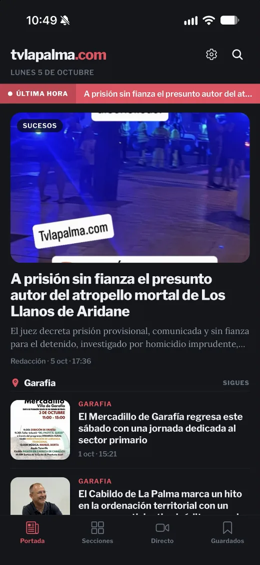 App TV La Palma