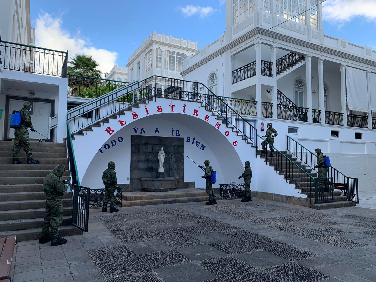 El Cabildo agradece la cooperación del Regimiento de Artillería de