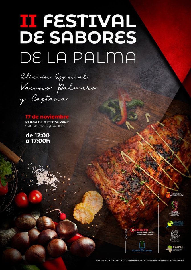 Cartel II Fetival Sabores de La Palma.jpeg