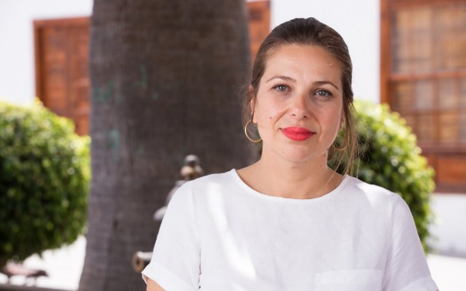 Inmaculada Fernández Pérez , concejal de Promoción Económica y Comercio del Ayuntamiento de Los Llanos de Aridane.