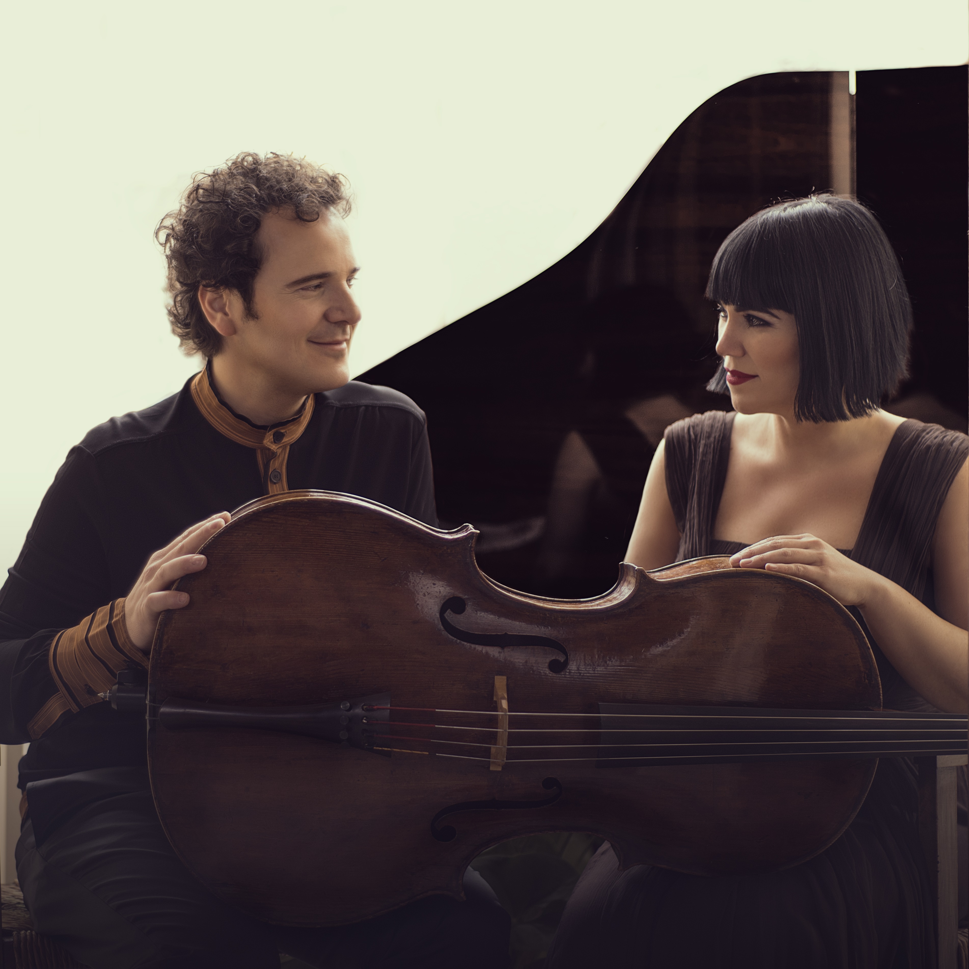 Damián Martínez y Marta Moll