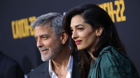 George Clooney y Amal