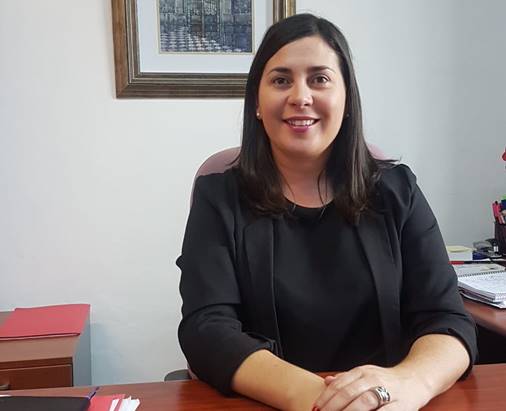 Goretti Pérez Corujo, alcaldesa de la Villa de Mazo