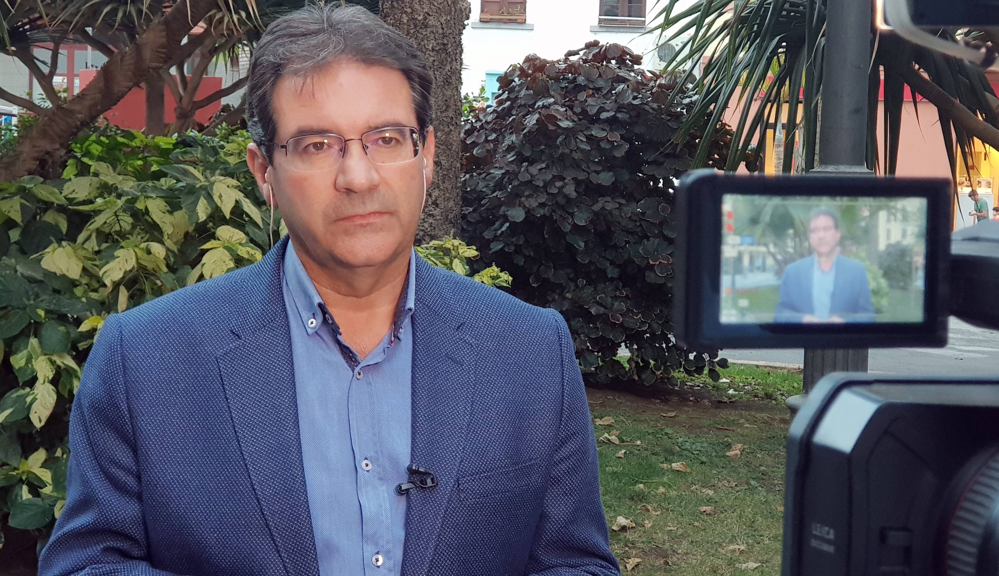 José Adrián Hernández Montoya, vicepresidente y consejero de Agricultura, Ganadería y Pesca del Cabildo de La Palma