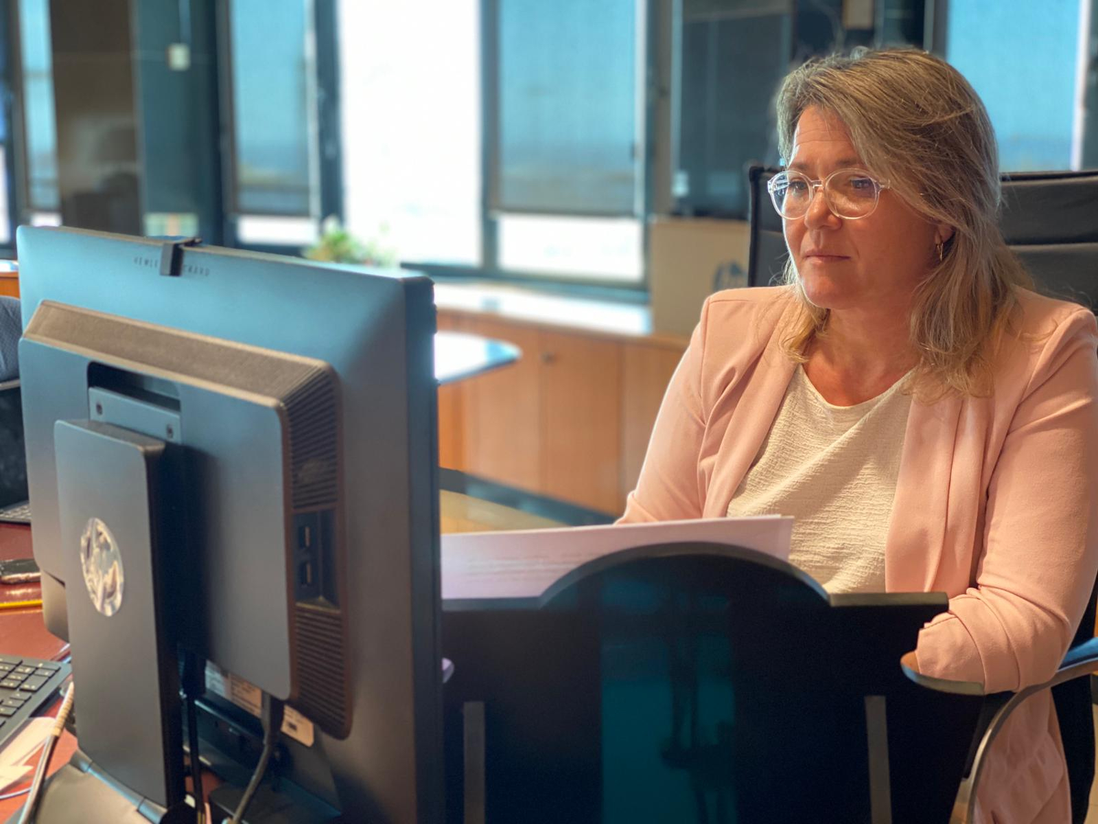 Alicia Vanoostende, Consejera de Agricultura, Ganadería y Pesca del Gobierno de Canarias
