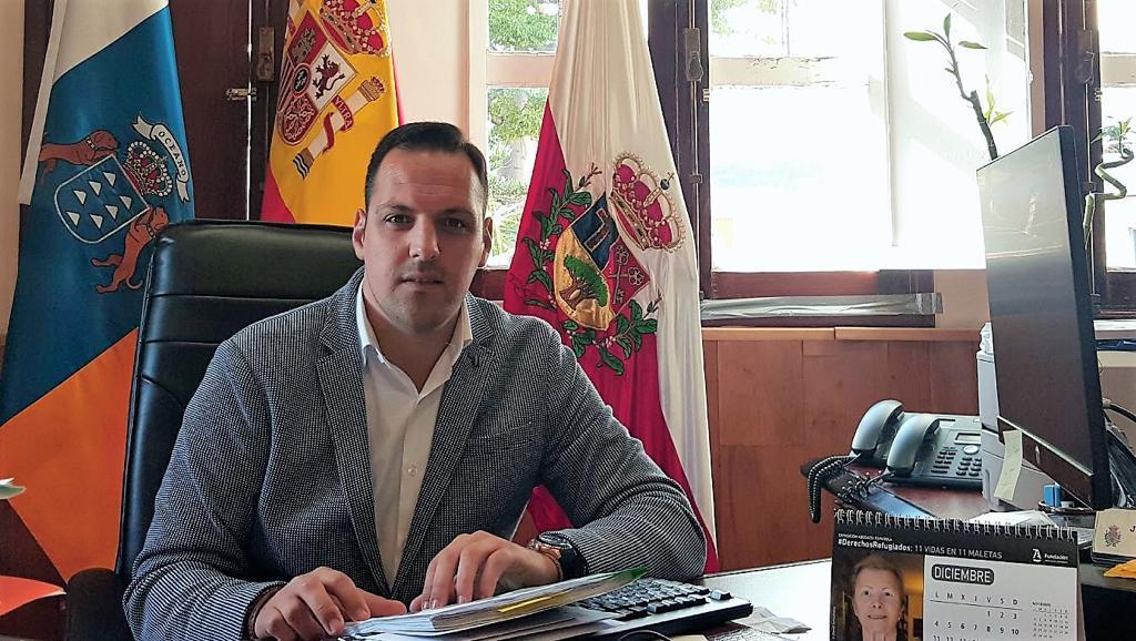 Jonathan Felipe, Alcalde de Breña Alta