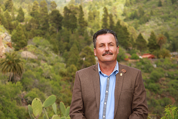 Vicente Rodríguez, alcalde de Puntagorda