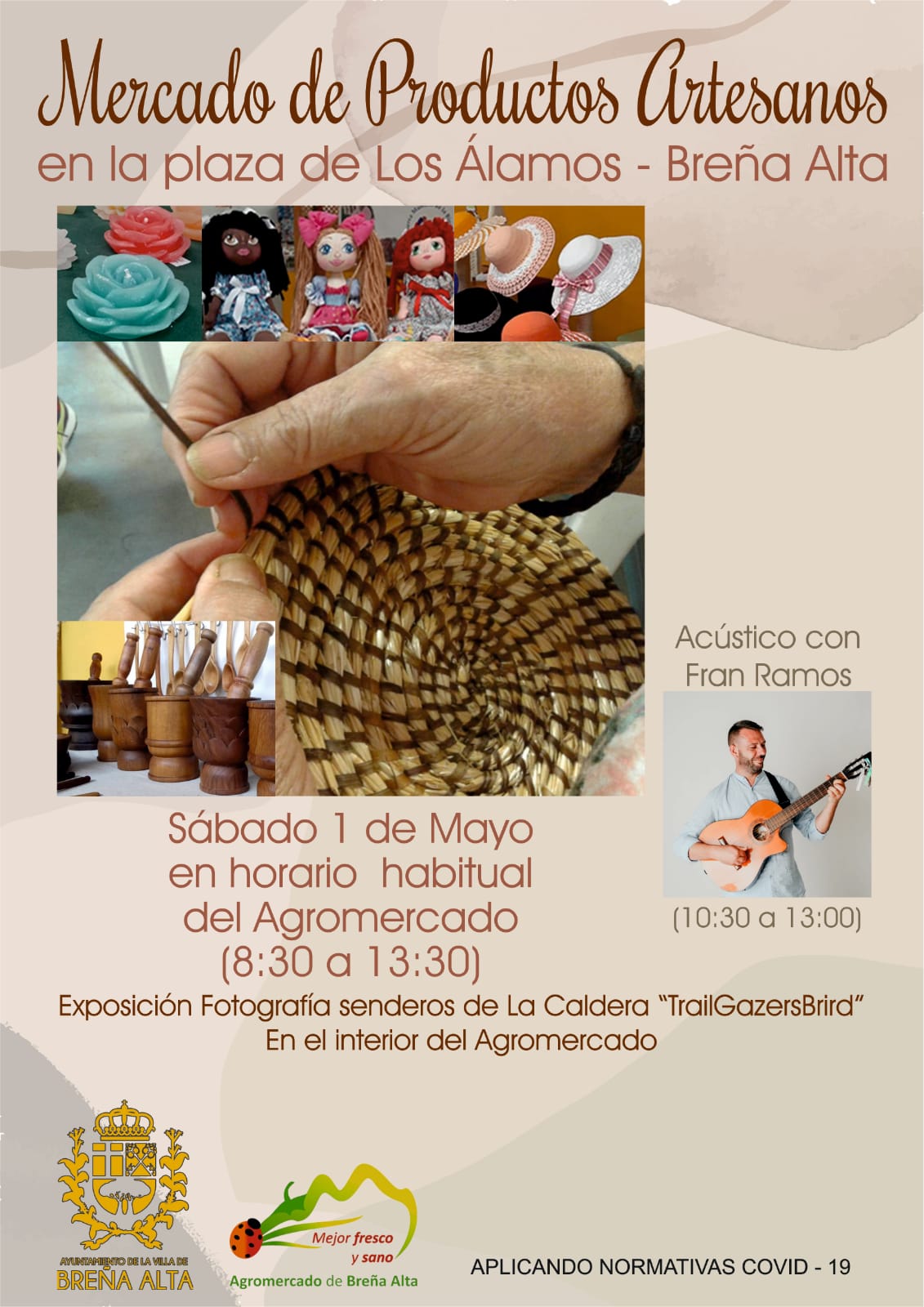 Imagen del cartel promocional del Mercado de Productos Artesanos de Breña Alta.jpg