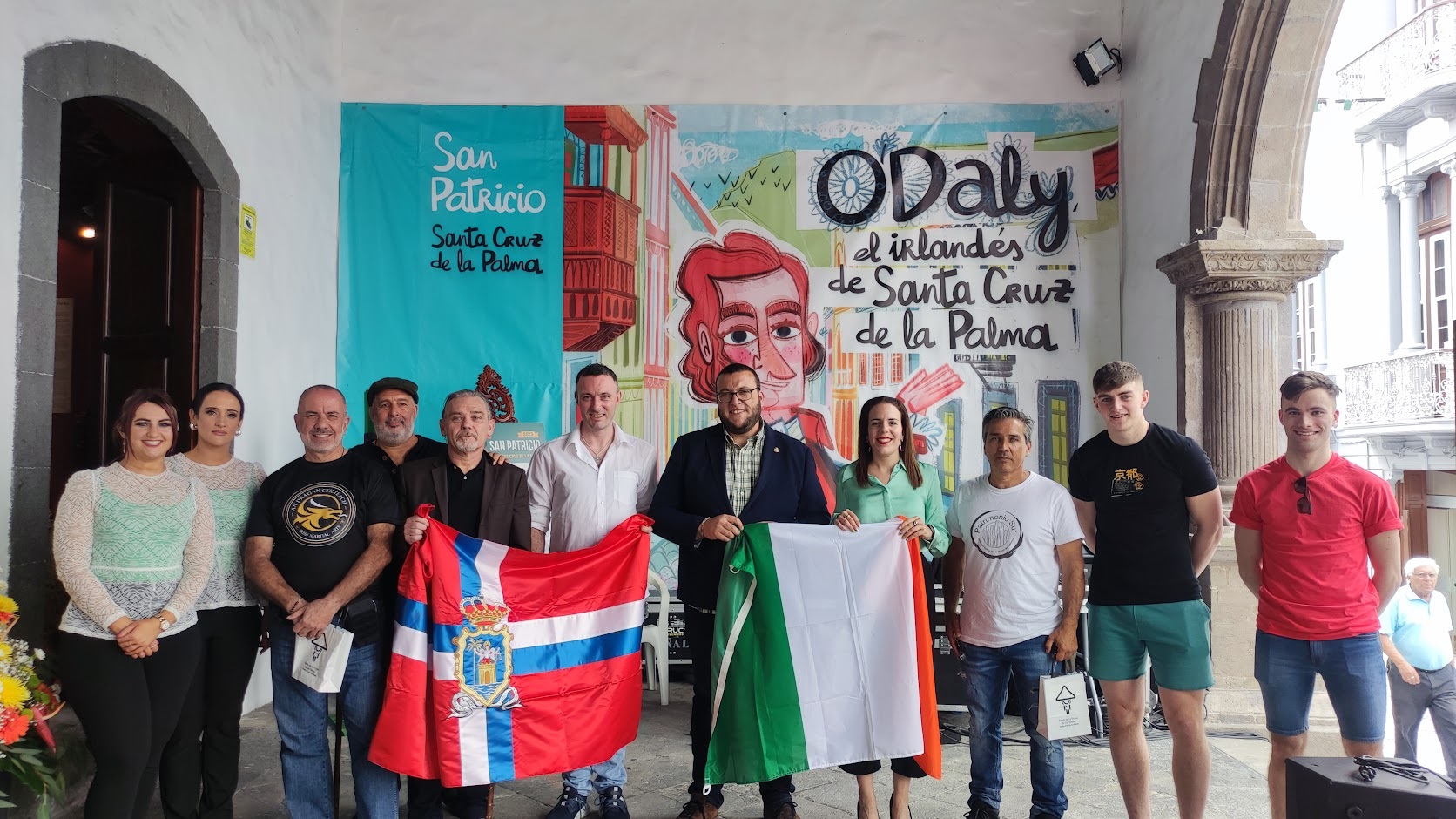 Foto 1 Santa Cruz de La Palma estrecha lazos con la comunidad cultural irlandesa.jpg