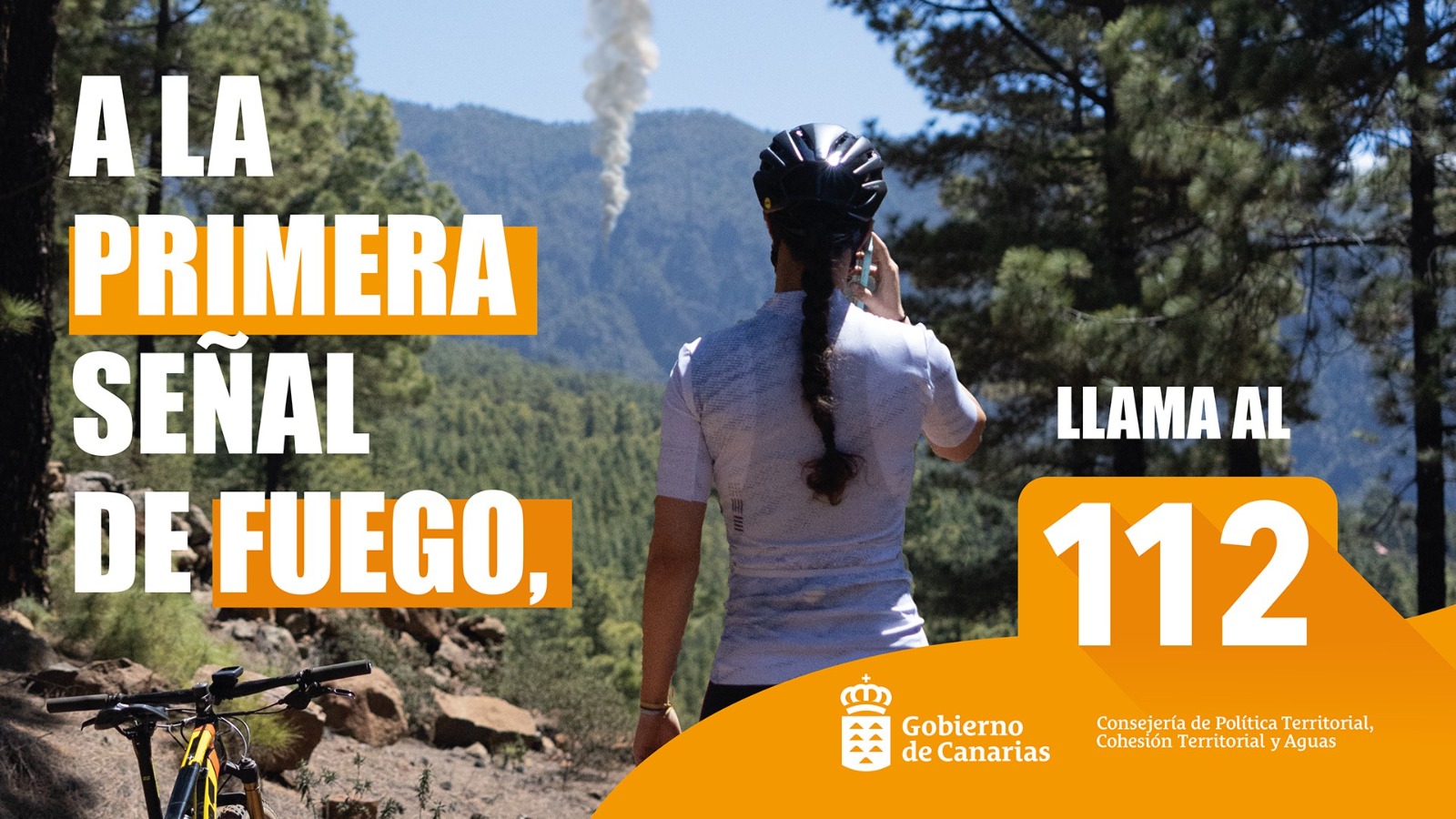 A la primera señal de fuego, LLAMA AL 112.jpg