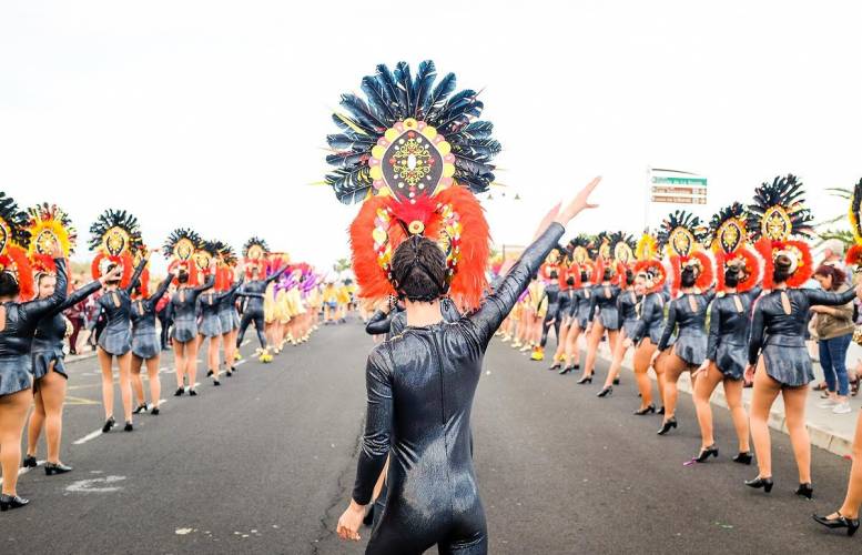 Dominic Dähncke. Archivo Carnaval de Breña Baja 2019