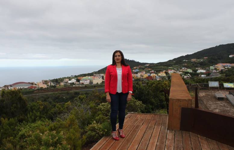 La portavoz del grupo Socialista en Barlovento, Itahisa Hernández Baute