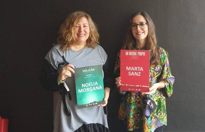 Charo González Palmero y Patricia Figuero