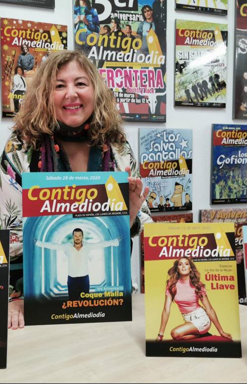 La concejala, Charo González Palmero, presenta los cuatro Contigo al Mediodía previsto para los próximos meses en Los Llanos de Aridane