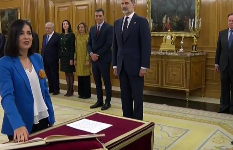 Toma de posesión de Carolina Darias como ministra de Política Territorial y Función Pública