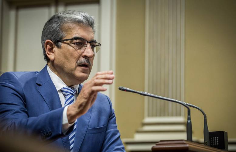 Román Rodríguez, vicepresidente del Gobierno canario y consejero de Hacienda, Presupuestos y Asuntos Europeos