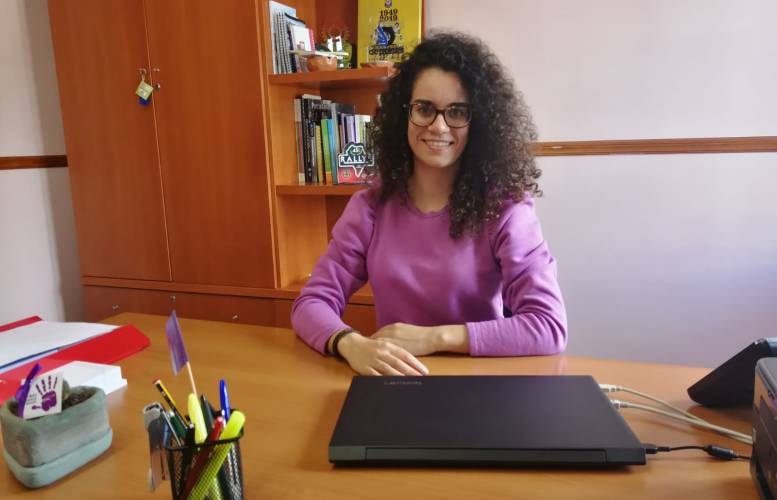 Diana Hernández, concejala de Educación de Puntallana