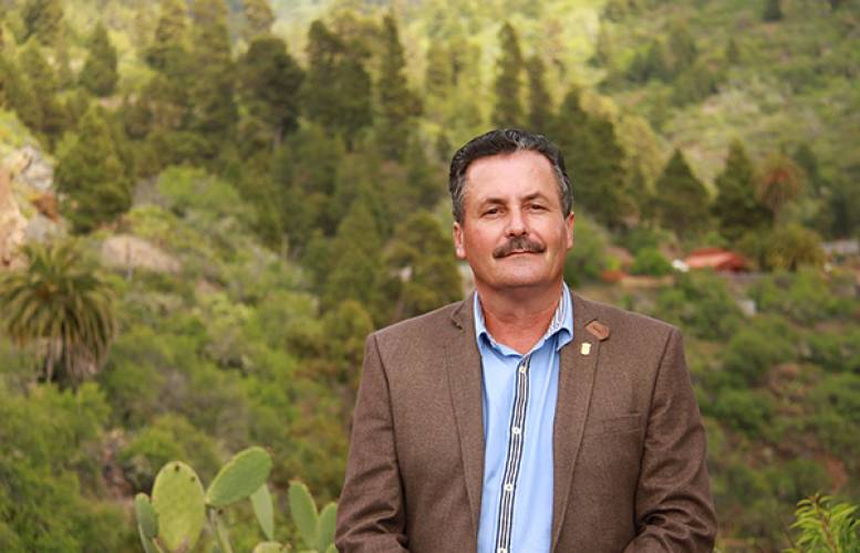 Vicente Rodríguez, alcalde de Puntagorda