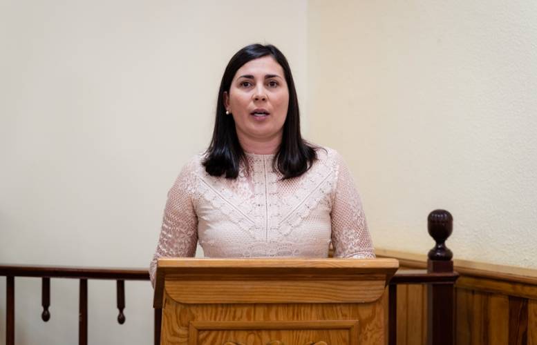 Goretti Pérez, alcaldesa de Villa de Mazo