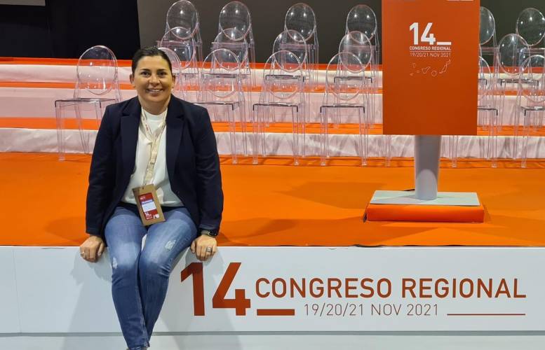 Goretti Pérez Corujo, secretario general del PSOE en Villa de Mazo